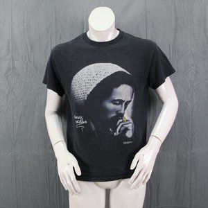 Bob Marley Shirt - Natty Dredd by Pilcos - Men's Medium